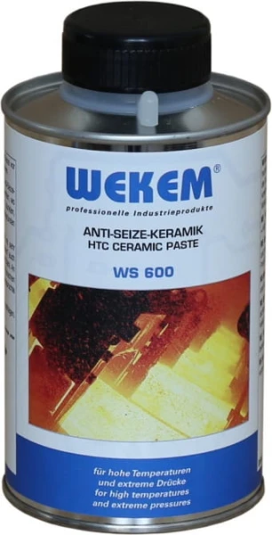 Pasta ceramiczna +1400°C 500g WEKEM WS 600