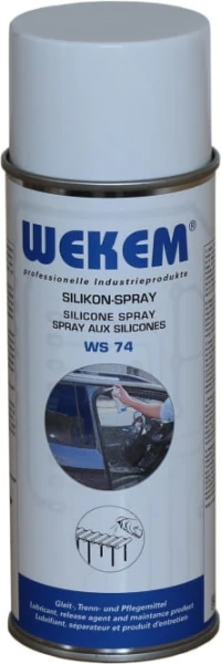 Silikon w sprayu 400 ml WEKEM WS 74