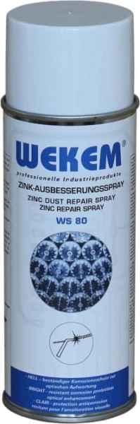 Cynk jasny ogniowy 400 ml WEKEM WS 80