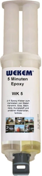 Klej epoksydowy błyskawiczny żywica 25ml WEKEM WK 5