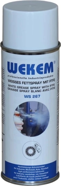 Smar teflonowy biały  400 ml WEKEM WS 267