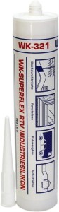 Silikon Superflex RTV biały 300 ml WEKEM WK 321