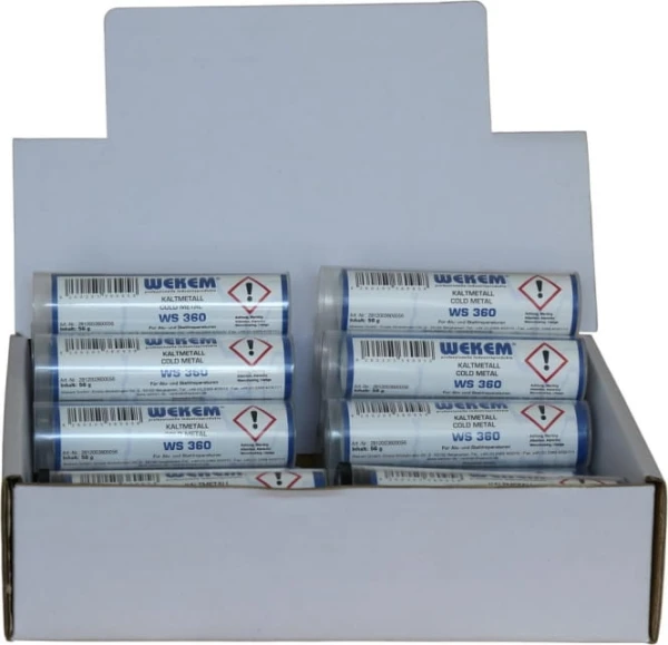 Żywica epoksydowa (zimny metal) 56g  WEKEM WS 360