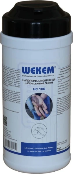 Ściereczki czyszczące  100 sztuk WEKEM HC 100