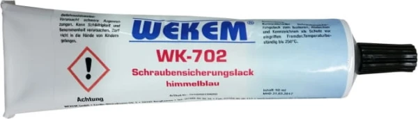 Plomba zabezpieczająca 50 g niebieska WEKEM WK 702