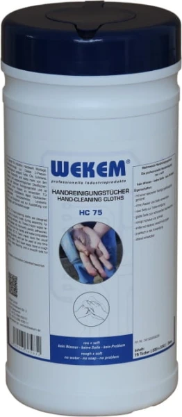 Ściereczki czyszczące 75 sztuk WEKEM HC-75