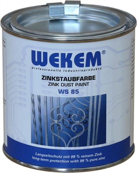 Cynk szary 99% cynku 800g WEKEM WS 85